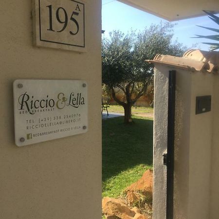 פיומיצ'ינו Bed&Breakfast Riccio&Lella מראה חיצוני תמונה